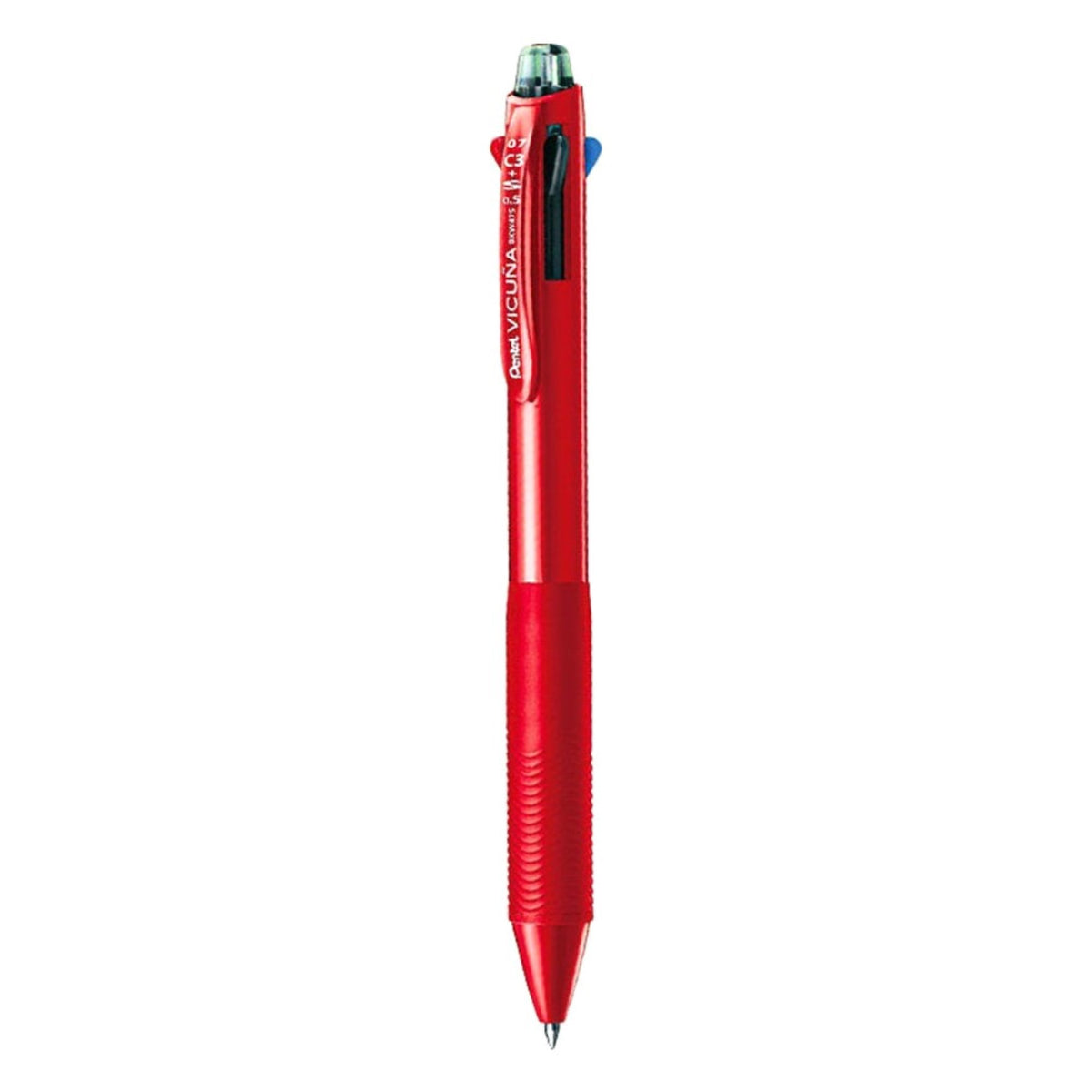 Pentel Vicuna Ink Pen and Mechanical Pencil 0.7mm Red - Al Masam Stationery LLC Main image