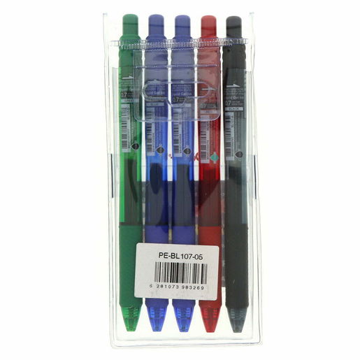 Pentel BL 107 Energel-X Metal Tip Liquid Gel Pen 0.7 - Al Masam Stationery LLC Main image