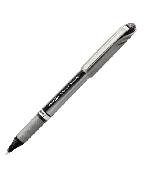 Pentel BL27 Energel Roller Pen Metal Tip 0.7mm - Black Secondary image