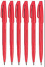 Pentel S520 Sign Pen Fibre Tip 2mm - Red - Al Masam Stationery LLC