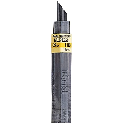 Pentel Mech. Pencil Leads 0.9mm HB Hi Polymer PE-50.9-HB - Al Masam Stationery LLC Main image