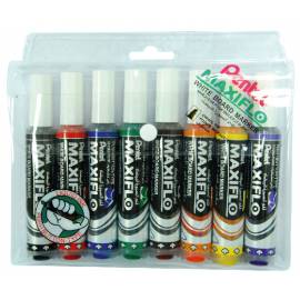 Pentel MWL6 Maxiflo White Boar Marker Chisel Value - Al Masam Stationery LLC Main image