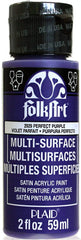 Folkart Multi-Surface Paint - Perfect Purple - Al Masam Stationery LLC