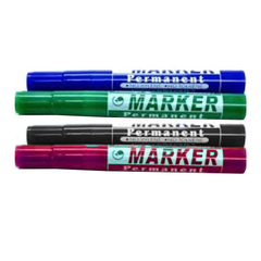 Permanent Marker Flamingo  - (chisel tip) - Blue - Al Masam Stationery LLC