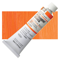 Holbein Artists Oil Colors Permanent Orange 40Ml - Al Masam Stationery LLC