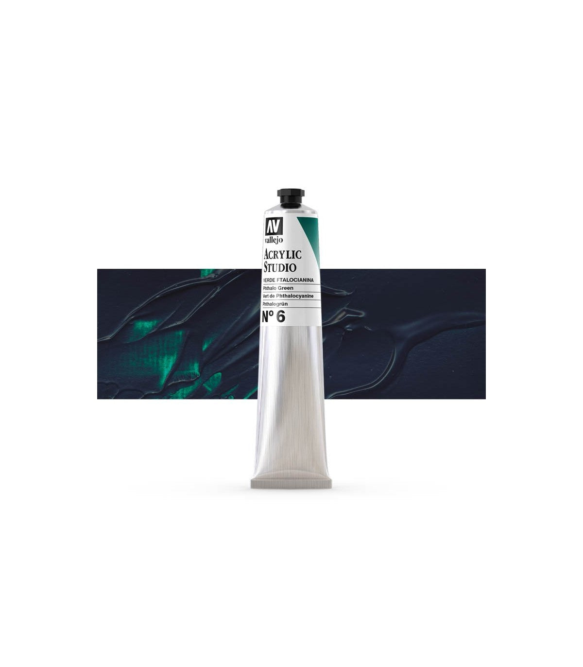 Vallejo ACRYLIC STUDIO 6:58ML. PHTHALO GREEN - Al Masam Stationery LLC