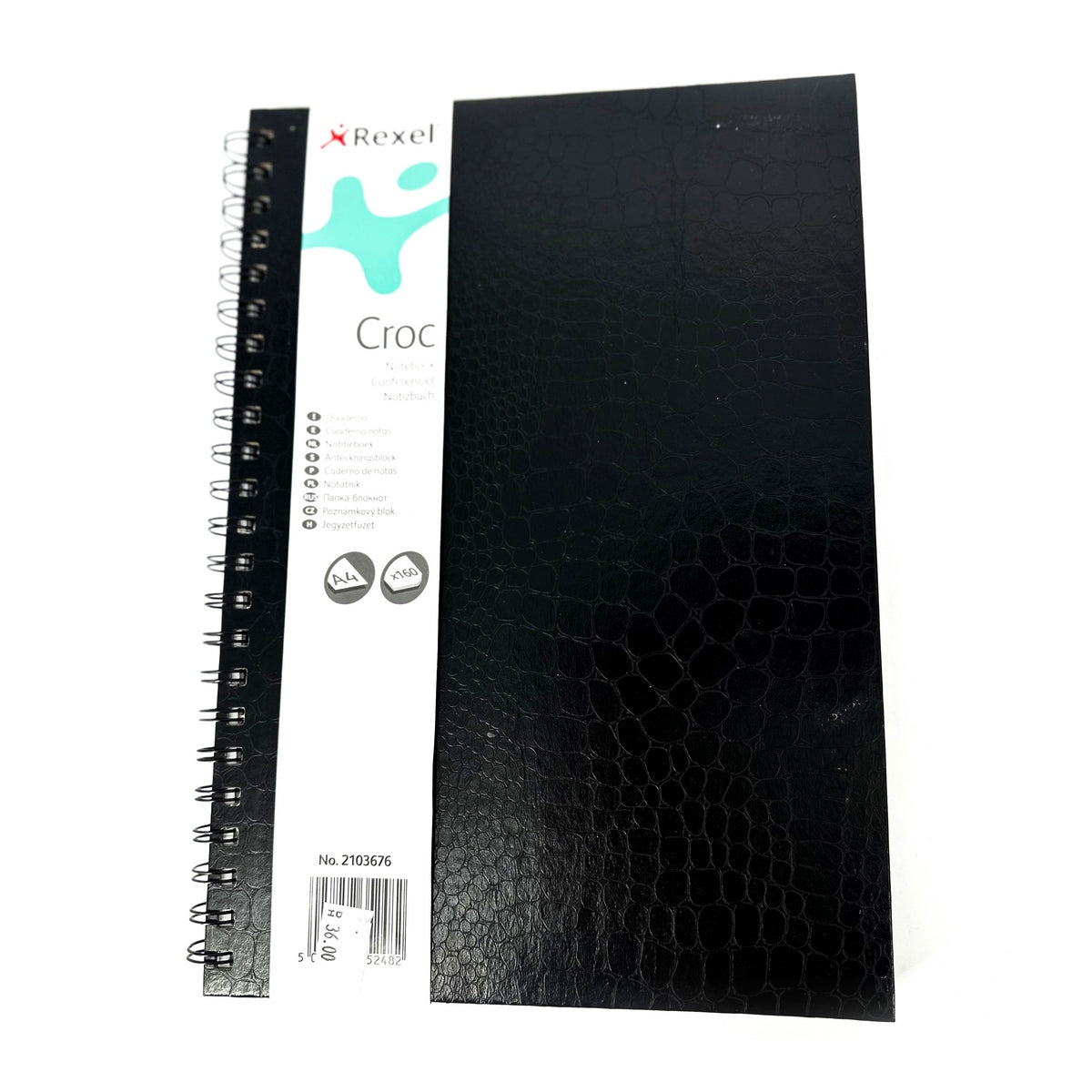 Rexel Croc Notebook Ruled A4 HB Spiral - Al Masam Stationery LLC