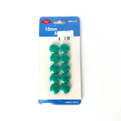 Deluxe Solid Color Magnet 1.5cm 10 Pcs Pack