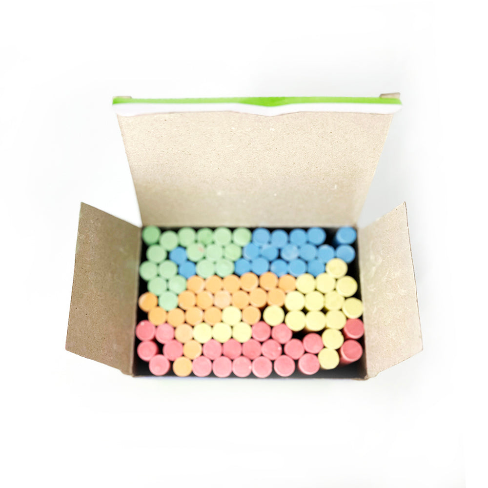 FIS Colored Chalk 100 Pcs Pack - Al Masam Stationery LLC