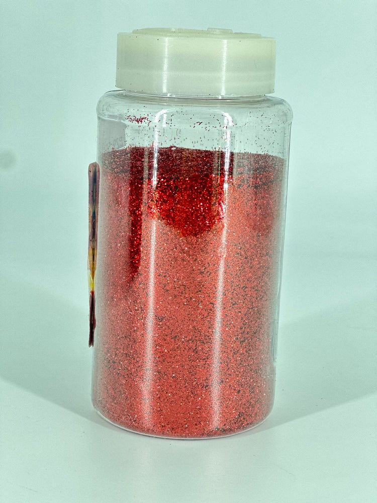 SBC Glitter Powder 500gm Red - Al Masam Stationery LLC