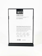 SBC Display Stand T-Shape A4 Black - Al Masam Stationery LLC