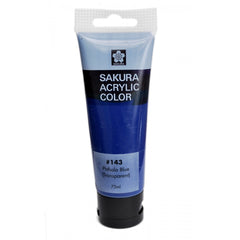 SAKURA ACRYLIC 75ML PHTHALO BLUE - Al Masam Stationery LLC