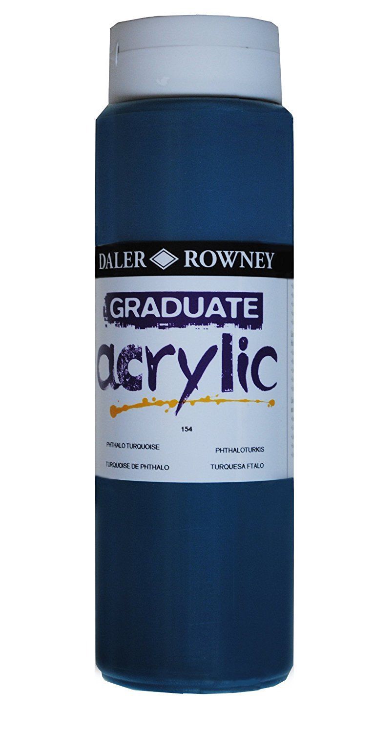 Daler Rowney Graduate Acrylic Color PHTHALO TURQUOISE - Al Masam Stationery LLC