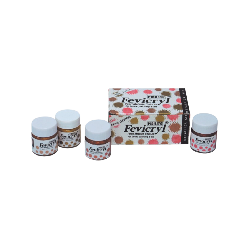Pidilite Acryl Color Pearl Metalic 10ml Kit - Al Masam Stationery LLC Main image