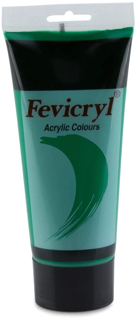 Pidilite Fevicryl Acrylic Color 200ml Cadmium Green - Al Masam Stationery LLC Main image