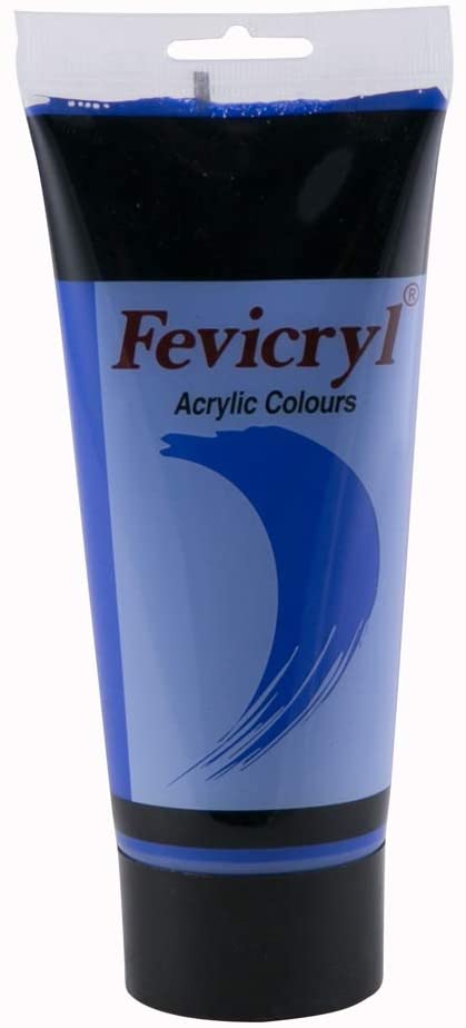 Pidilite Fevicryl Acrylic Color 200ml Cobalt Blue - Al Masam Stationery LLC Main image