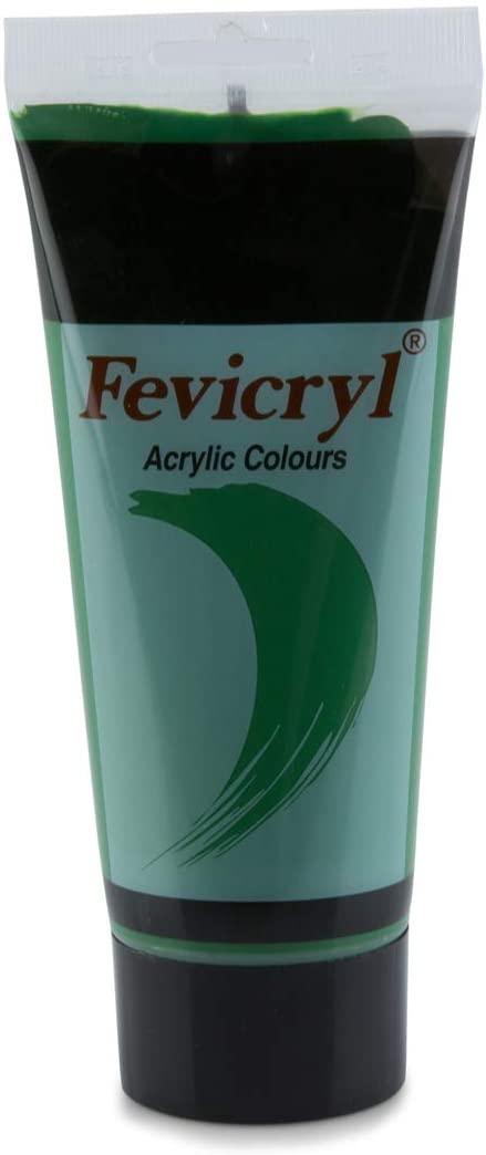 Pidilite Fevicryl Acrylic Color 200ml Hooker Green - Al Masam Stationery LLC Main image