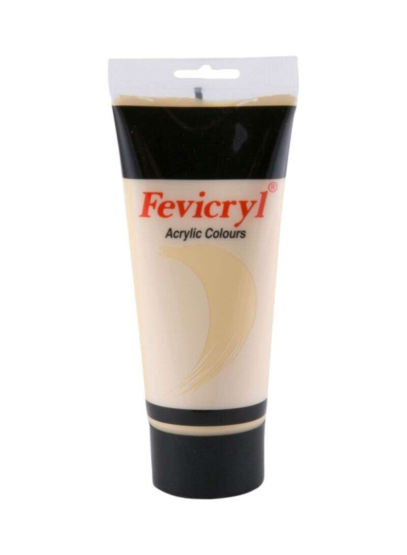 Pidilite Fevicryl Acrylic Color 200ml Naples Yellow - Al Masam Stationery LLC Main image