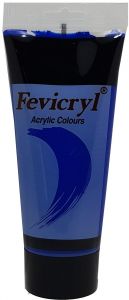 Pidilite Fevicryl Acrylic Color 200ml Ultra Blue - Al Masam Stationery LLC Main image