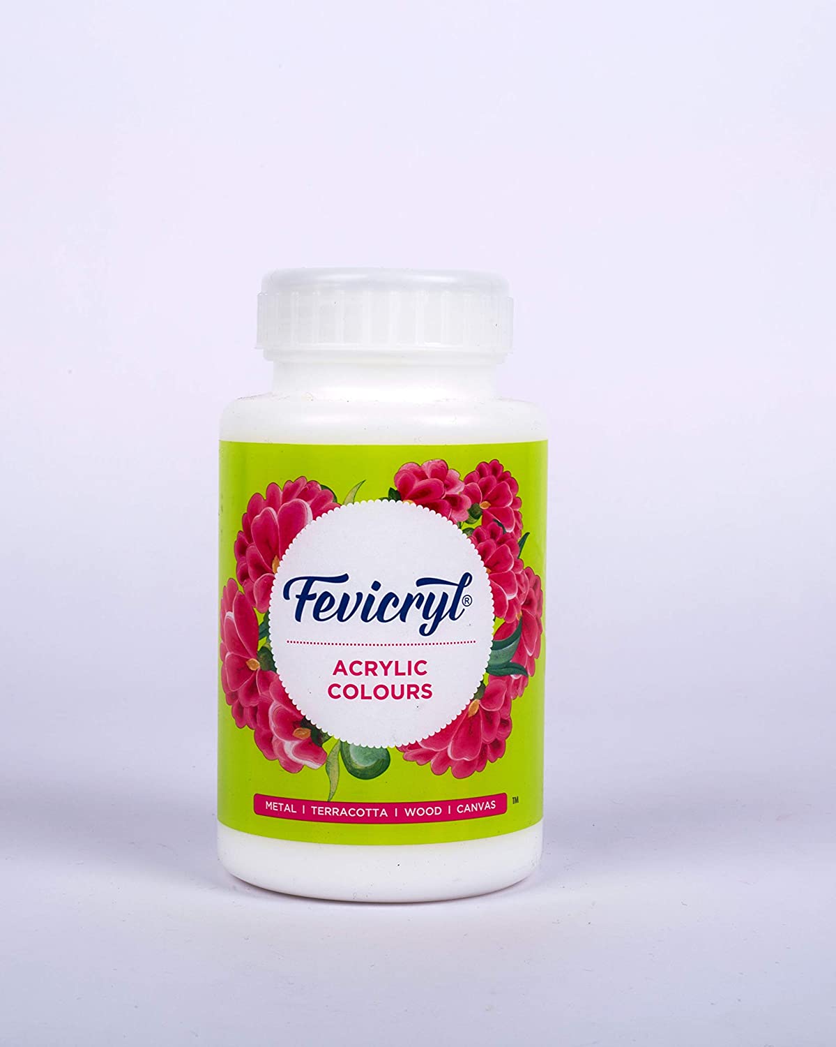 Pidilite Fevicryl Acrylic Color 500ml White - Al Masam Stationery LLC Main image