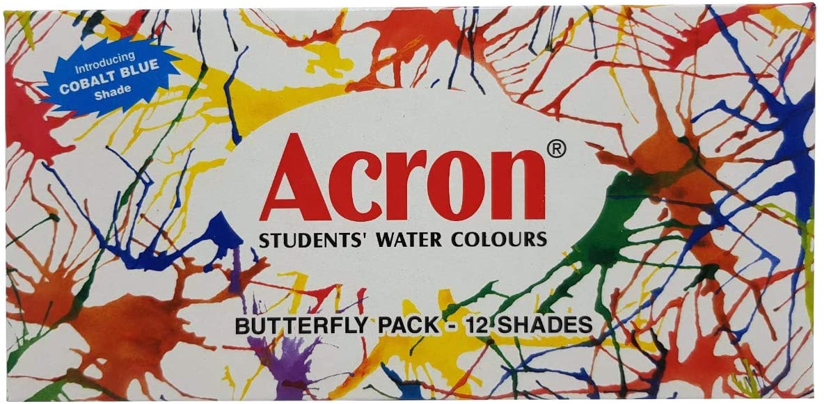 Pidilite Water Color Acron 6ml Set of 12 Colors Secondary image