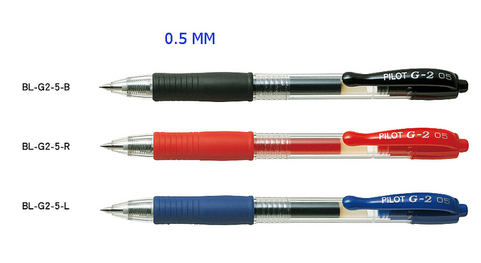 Pilot G2 Pen with Clip - Al Masam Stationery LLC