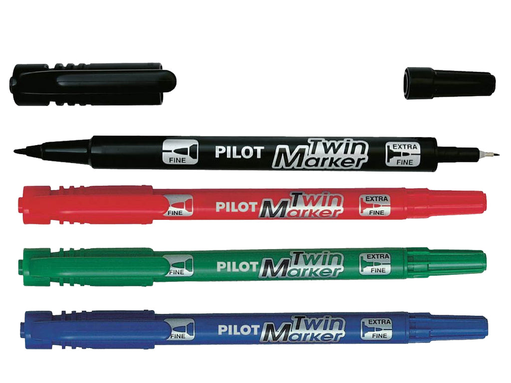 Pilot Twin Marker SCA-TM - Green - Al Masam Stationery LLC