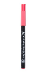 Koi Colouring Brush Pen Salmon Pink - Al Masam Stationery LLC