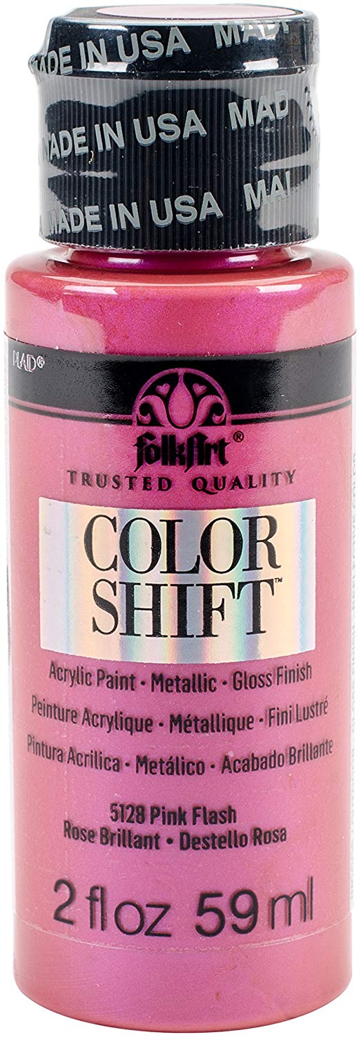 Folkart Color Shift Acrylic Paints Pink Flash - Al Masam Stationery LLC