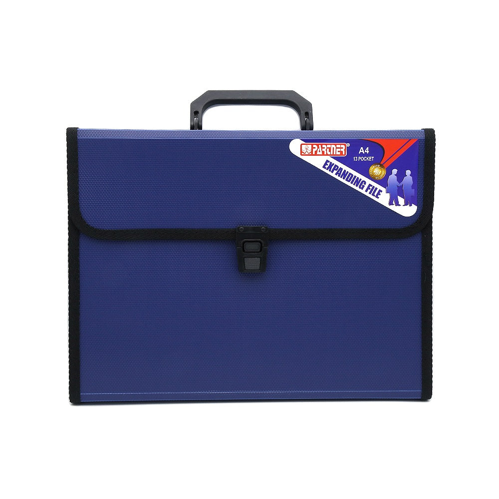 Expanding File A4 size - 13 Pockets with Handle - Al Masam Stationery LLC