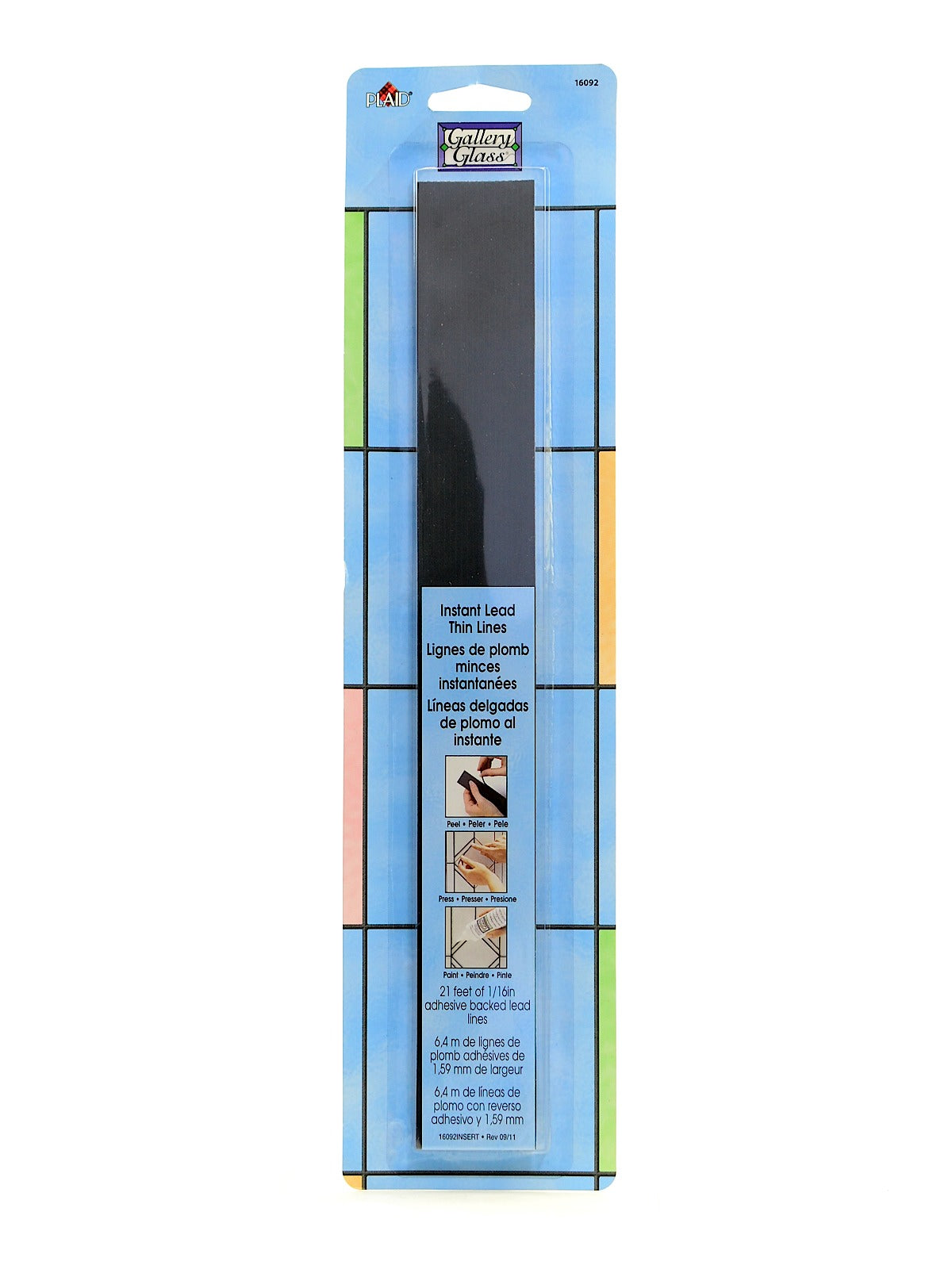 Gallery Glass Thin Redi-Lead Lines - Al Masam Stationery LLC Main image