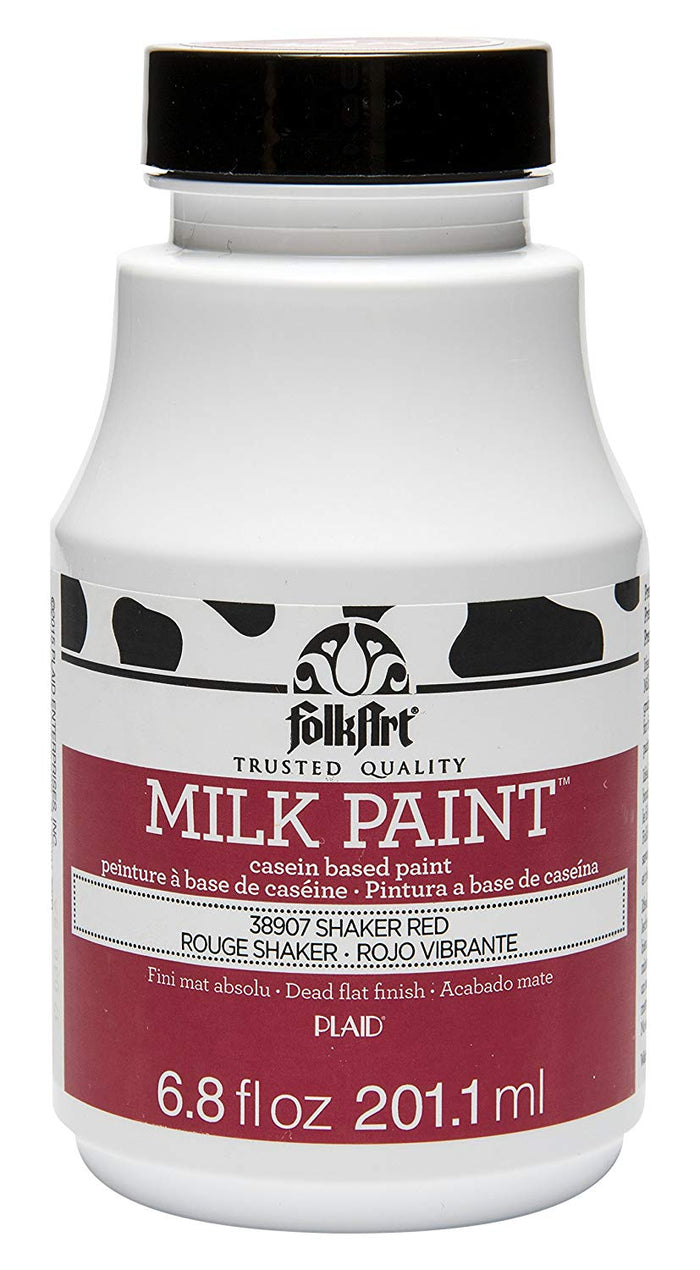 Folkart Milk Paint - Shaker Red - Al Masam Stationery LLC