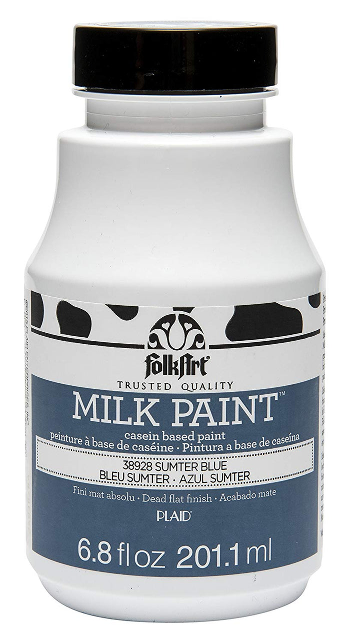 Folkart Milk Paint - Sumter Blue - Al Masam Stationery LLC