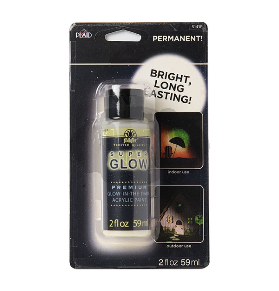 Folkart Glow In Dark Acrylic Paints Super Glow Acrylic Paints Secondary image