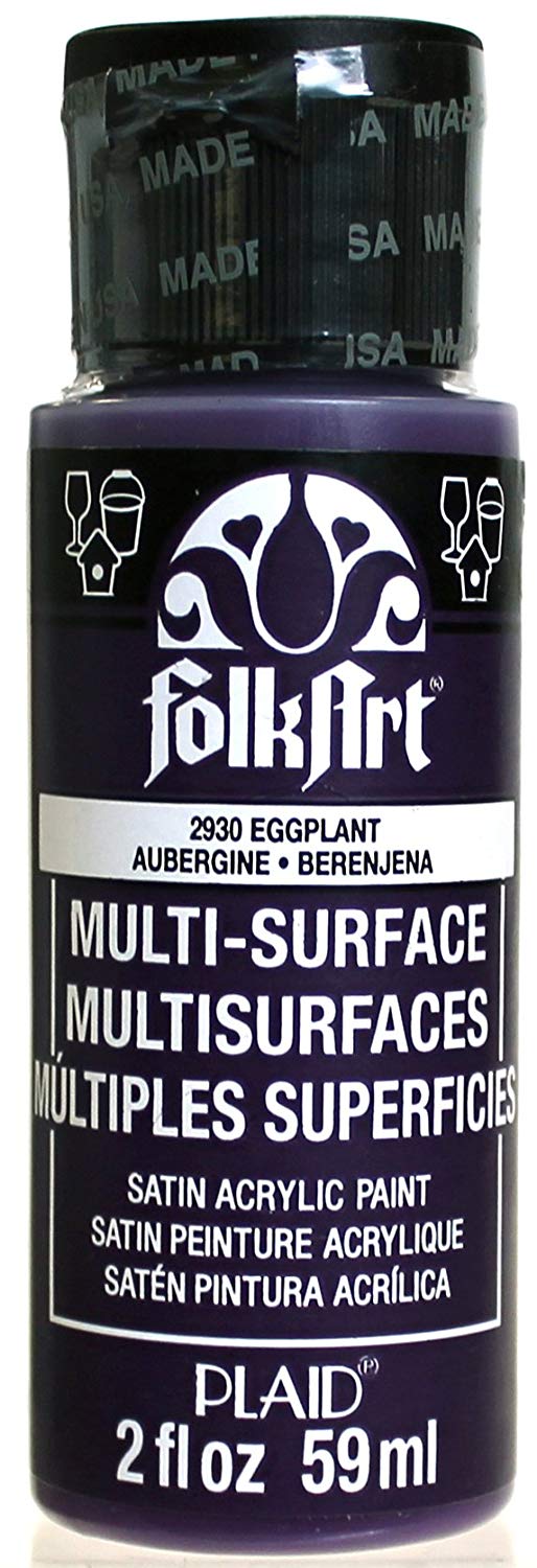 Folkart Multi-Surface Paint - Eggplant - Al Masam Stationery LLC Main image