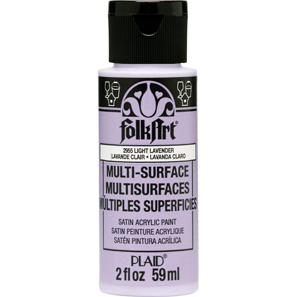 Folkart Multi-Surface Paint - Light Lavender - Al Masam Stationery LLC Main image