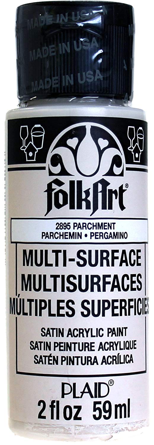 Folkart Multi-Surface Paint - Parchment - Al Masam Stationery LLC Main image