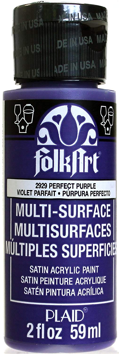 Folkart Multi-Surface Paint - Perfect Purple - Al Masam Stationery LLC Main image