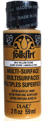Folkart Multi-Surface Paint - Yellow Ochre - Al Masam Stationery LLC