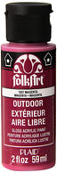 Folkart Outdoor Brush On - Magenta 2 Oz. - Al Masam Stationery LLC