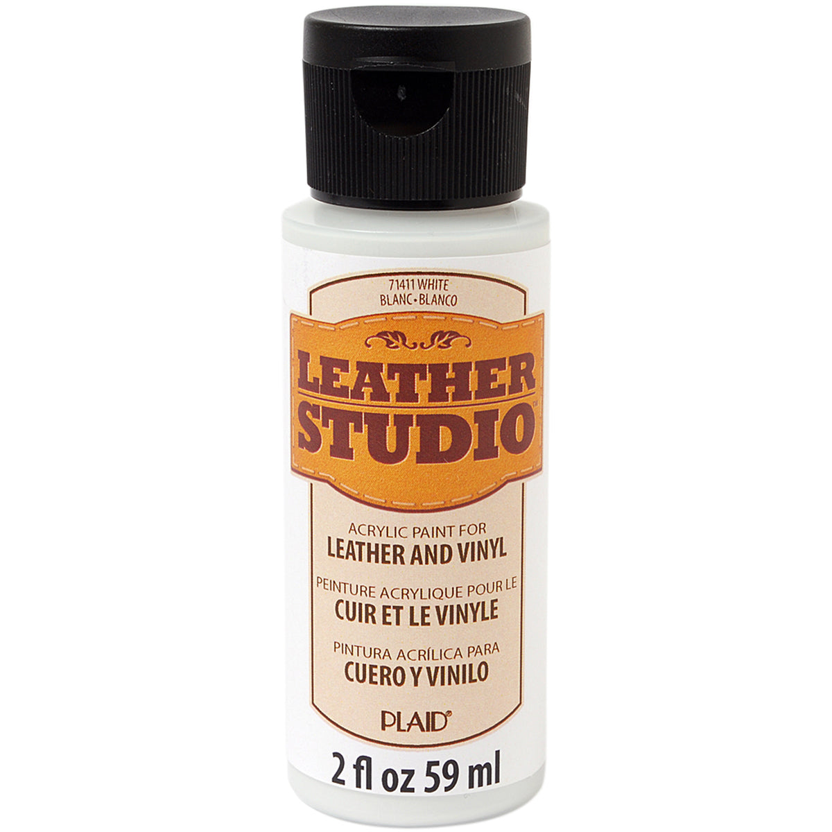 Leather Studio Paint White 2 Oz. - Al Masam Stationery LLC Main image