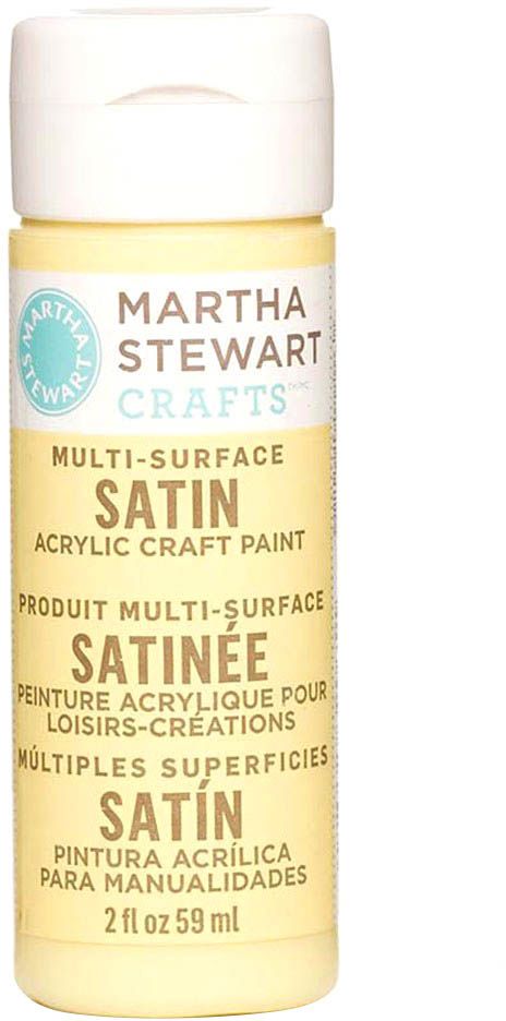 Martha Stewart Multi Surface Paint Satin 2 Oz. Jonquil - Al Masam Stationery LLC Main image