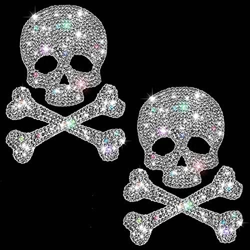 Rhinestone Sml Skull With Bow - MSP 34634 - Al Masam Stationery LLC Main image