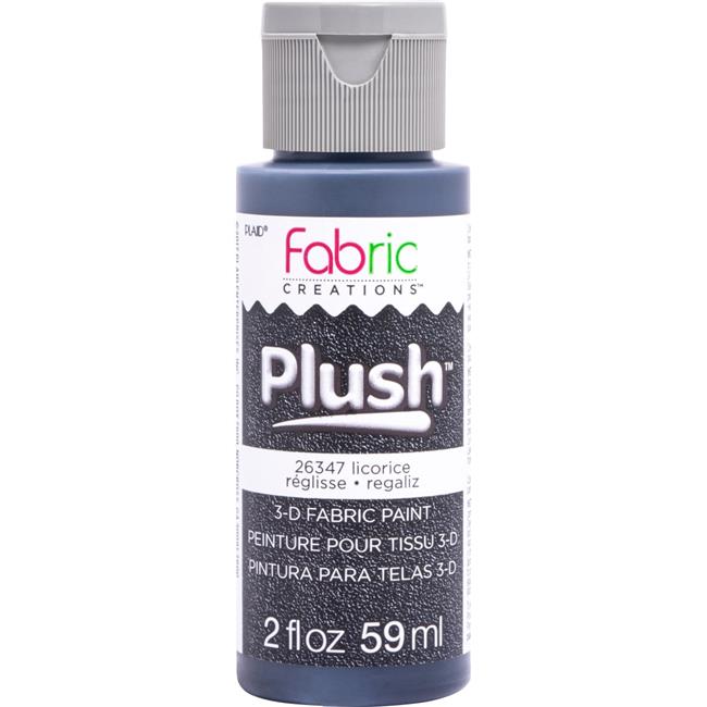 Fabric Creation Plush Water Based - Licorice Black - MSP 26347 - Al Masam Stationery LLC Main image