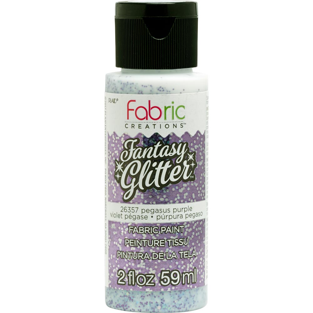 Fabric Creations Fantasy Glitter - Pegasus Purple - MSP 26357 - Al Masam Stationery LLC Main image