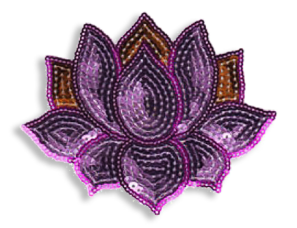 Sparkly Sequin Io Lotus - Al Masam Stationery LLC Main image