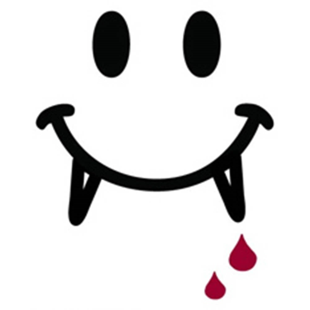 Vampire Chic Plastisol Smiley Vampire - Al Masam Stationery LLC Main image