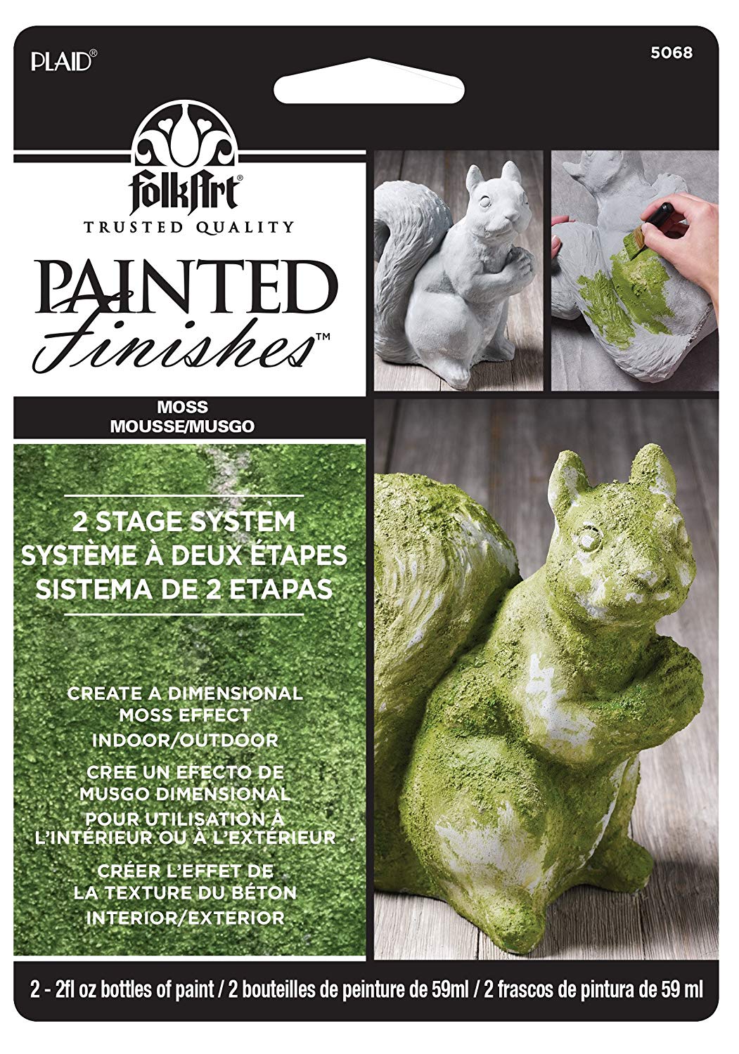 Folkart Painted Finishes - Carded Moss - Al Masam Stationery LLC Main image