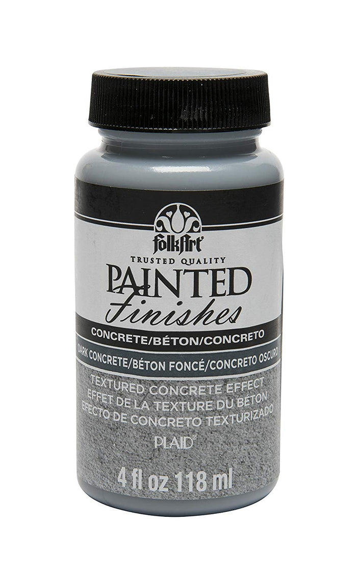 Folkart Painted Finishes - Dark Concrete - Al Masam Stationery LLC