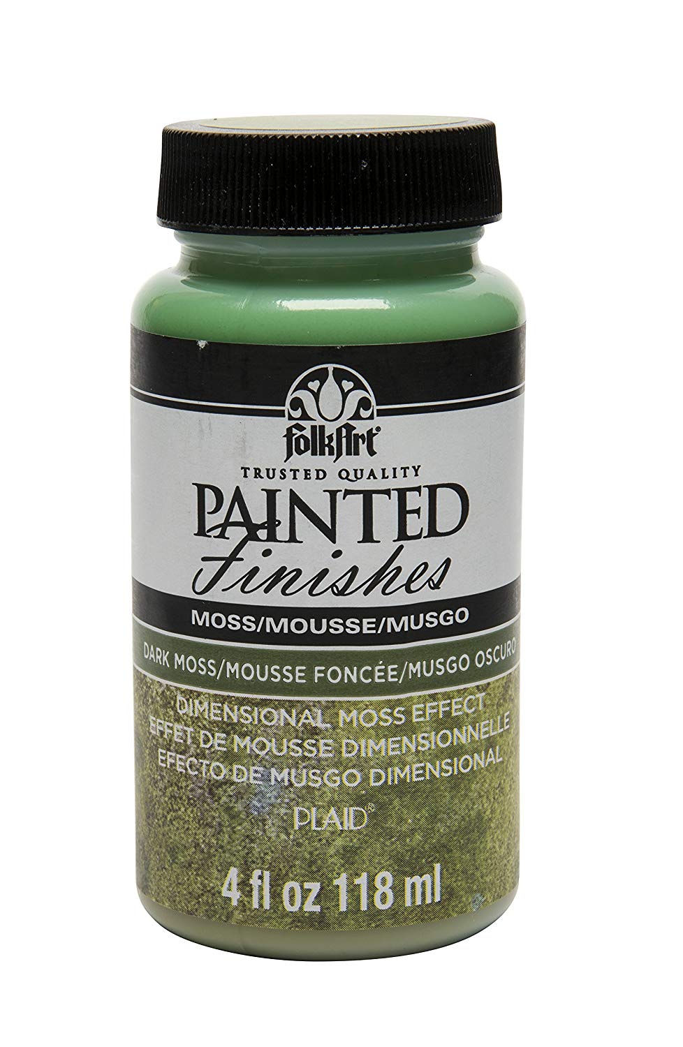 Folkart Painted Finishes - Dark Moss - Al Masam Stationery LLC Main image